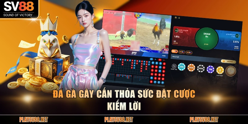 Đá gà gây cấn thỏa sức đặt cược kiếm lời