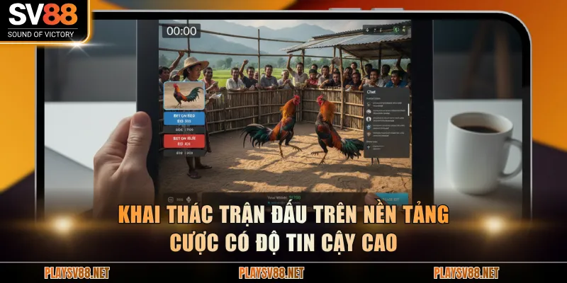 Khai thác trận đấu trên nền tảng có độ tin cậy cao